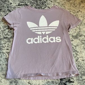 Purple Adidas shirt size medium